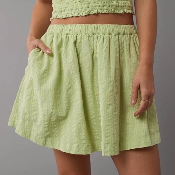 NWT AE High-Waisted Mini Skirt SZ S - Picture 1 of 4